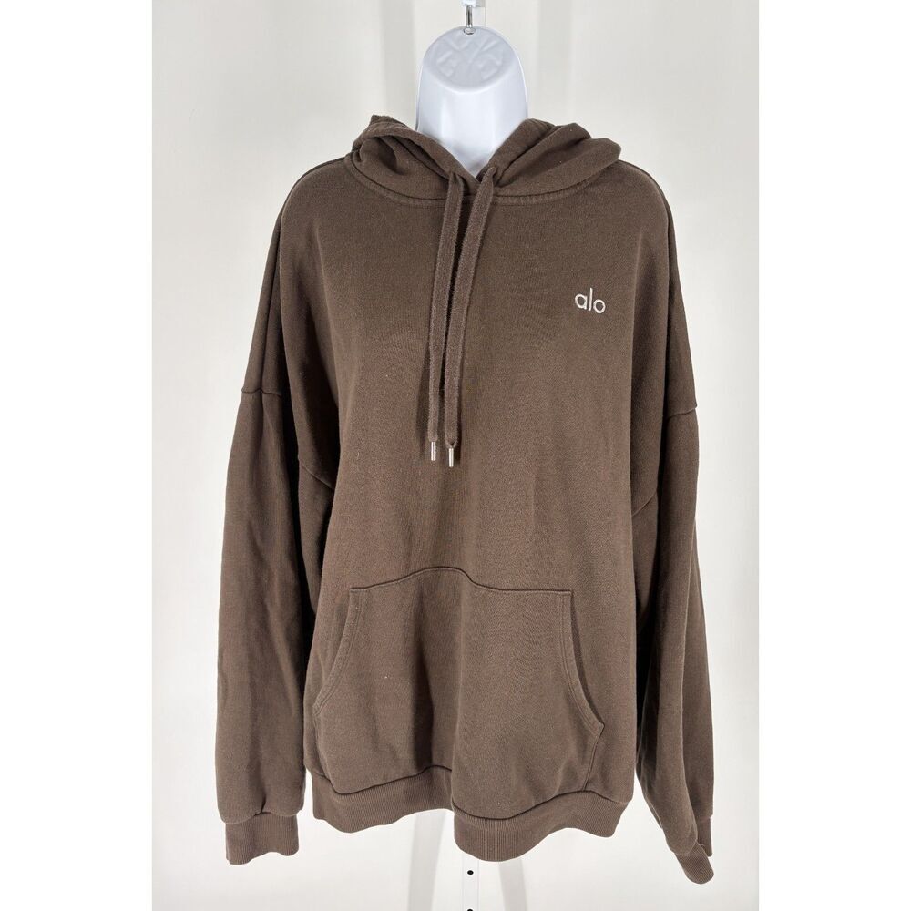 Alo Yoga Accolade Hoodie in espresso